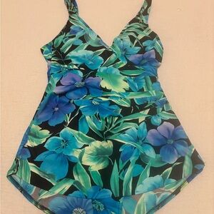 Floral Elegance Women's One Piece Swimsuit